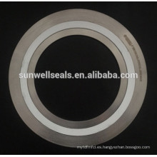 Juntas de espiral con juntas de PTFE 316L / 304 (SUNWELL)